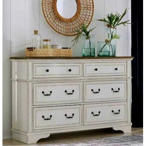 Blendon : Tủ 06 Ngăn Kéo Ngang + Hoàng Gia, Giả Cổ 